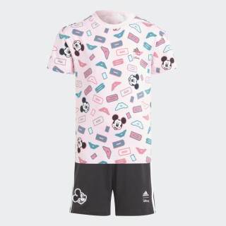 Adidas x Disney Mickey Mouse T-shirt en Short Set