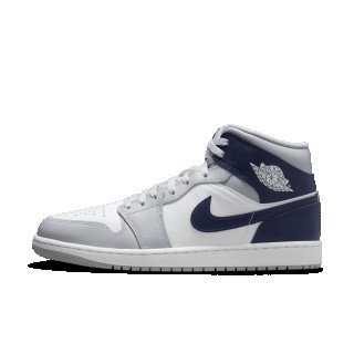 Air Jordan 1 Mid Herenschoenen - Wit