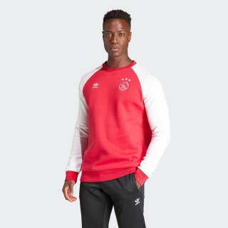 Ajax Amsterdam Essentials Trefoil Crew Sweatshirt