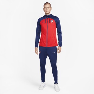 Atlético Madrid Strike Nike Dri-FIT voetbaltrainingspak met capuchon voor heren - Rood