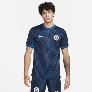 Chelsea FC 2023/24 Stadium Uit Nike Dri-FIT voetbalshirt voor heren - Blauw