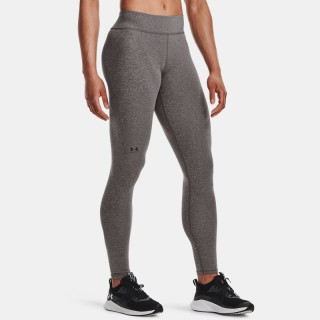 Dameslegging ColdGear® Authentics Charcoal Light Heather / Zwart L