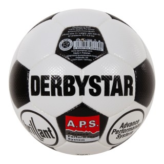 Derbystar Brillant Retro II Voetbal Zwart Wit