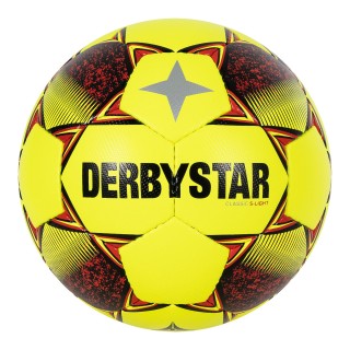 Derbystar Classic TT Superlight II Kunstgras Voetbal Maat 4 Geel Rood