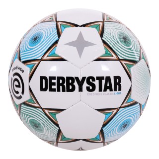 Derbystar Eredivisie Classic Light Voetbal Maat 5 2023-2024 Wit Groen Blauw