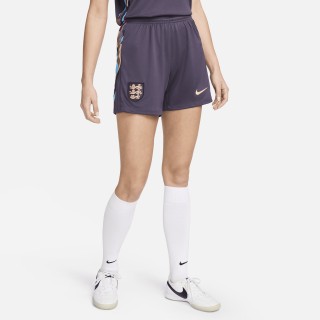 Engeland 2024 Stadium Uit Nike Dri-FIT replica-voetbalshorts voor dames - Paars