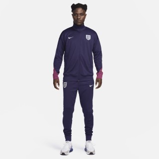 Engeland Strike Nike Dri-FIT knit voetbaltrainingspak voor heren - Paars