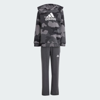 Adidas Essentials Allover Print Hoodie Set Kids