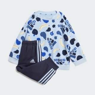 Adidas Essentials Allover Print Joggingpak Kids