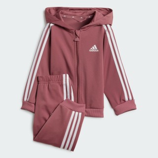 Adidas Essentials Shiny Trainingspak met Capuchon