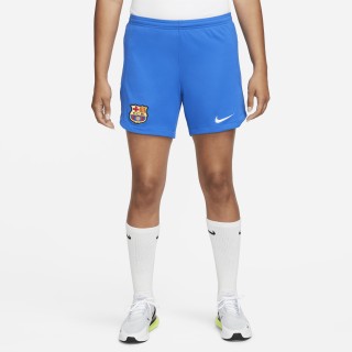 FC Barcelona 2023/24 Stadium Uit Nike Dri-FIT voetbalshorts voor dames - Blauw