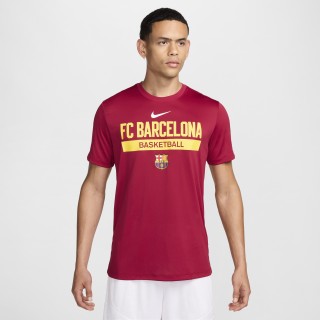 FC Barcelona Practice Nike Dri-FIT basketbalshirt voor heren - Rood