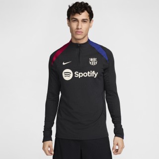 FC Barcelona Strike Elite Nike Dri-FIT ADV knit voetbaltrainingstop voor heren - Zwart