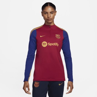 FC Barcelona Strike Nike Dri-FIT voetbaltrainingstop voor dames - Rood