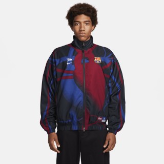 FC Barcelona x Patta Nike voetbaltrainingsjack voor heren - Zwart