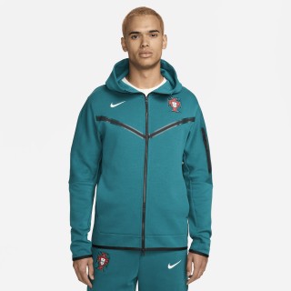 FFF Tech Fleece Windrunner Nike voetbalhoodie met rits over de hele lengte voor heren - Groen