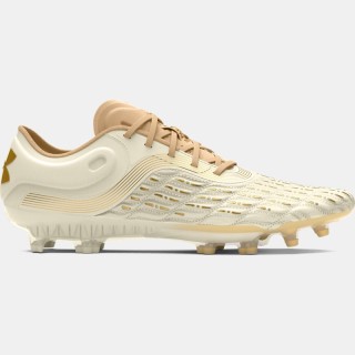 Under Armour Magnetico Elite 3 FG Ivory Dune Voetbalschoenen