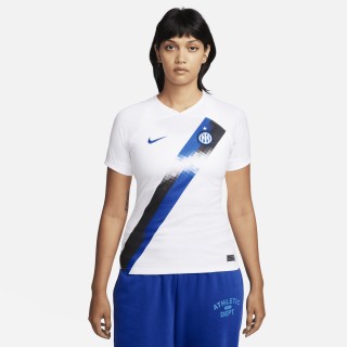 Inter Milan 2023/24 Stadium Uit Nike Dri-FIT voetbalshirt voor dames - Wit