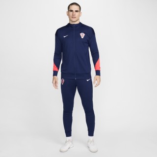 Kroatië Strike Nike Dri-FIT voetbaltrainingspak met capuchon voor heren - Blauw