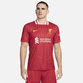 Liverpool FC 2024/25 Stadium Thuis Nike Dri-FIT replicavoetbalshirt voor heren - Rood