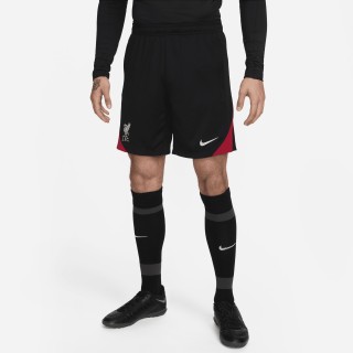 Liverpool FC Strike Nike Dri-FIT knit voetbalshorts voor heren - Zwart