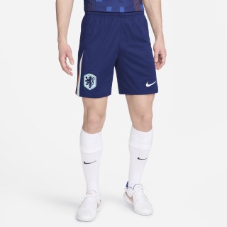 Nederland 2024 Stadium Uit Nike Dri-FIT replica voetbalshorts voor heren - Blauw