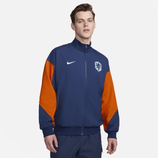 Nederland Strike Nike Dri-FIT voetbaljack voor heren - Blauw