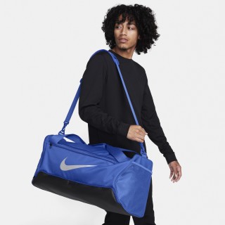 Nike Brasilia 9.5 Trainingstas (medium, 60 liter) - Blauw