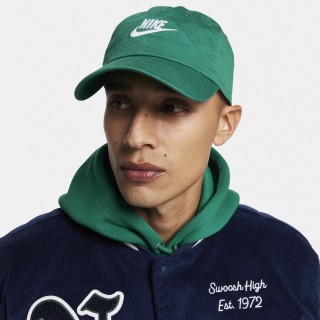 Nike Club ongestructureerde Futura Wash pet - Groen