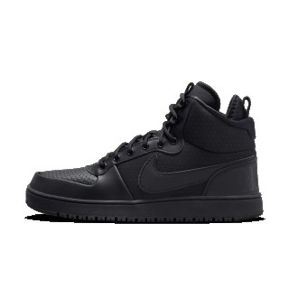 Nike Court Borough Mid winterschoenen voor heren - Zwart