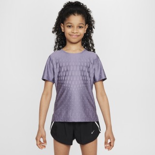 Nike Dri-FIT ADV top met korte mouwen voor meisjes - Paars