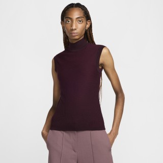 Nike Every Stitch Considered knit tanktop voor dames - Paars