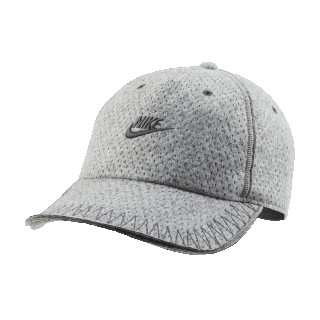 Nike Forward Cap ongestructureerde pet met gebogen klep - Grijs