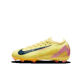 Nike Jr. Mercurial Vapor 16 Pro 'Kylian Mbappé' low-top voetbalschoenen voor kids (stevige ondergrond) - Oranje