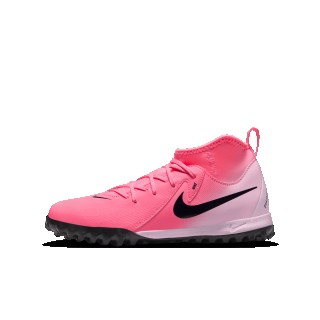 Nike Jr. Phantom Luna 2 Academy voetbalschoenen voor kleuters/kids (turf) - Roze