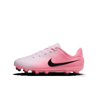 Nike Jr. Tiempo Legend 10 Academy MG Low-top voetbalschoenen voor kleuters/kids (meerdere ondergronden) - Roze