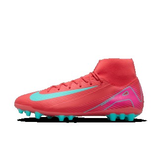 Nike Mercurial Superfly 10 Academy high-top voetbalschoenen (kunstgras) - Rood