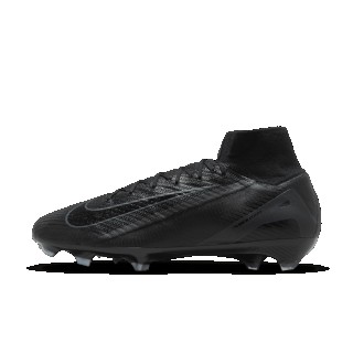 Nike Mercurial Superfly 10 Elite high top voetbalschoenen (stevige ondergrond) - Zwart