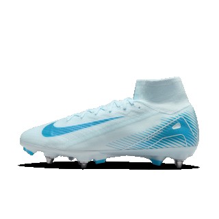 Nike Mercurial Superfly 10 Elite SG-Pro high top voetbalschoenen - Blauw