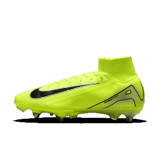 Nike Mercurial Superfly 10 Elite SG-Pro high top voetbalschoenen - Geel