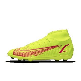 Nike Mercurial Superfly 8 Club MG Voetbalschoen (meerdere ondergronden) - Geel