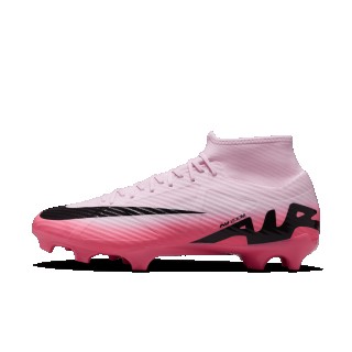 Nike Mercurial Superfly 9 Academy high-top voetbalschoenen (meerdere ondergronden) - Roze