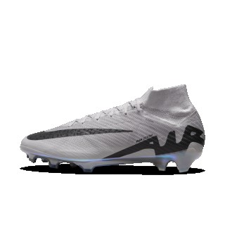 Nike Mercurial Superfly 9 Elite high-top voetbalschoenen (stevige ondergrond) - Grijs