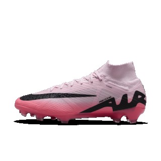 Nike Mercurial Superfly 9 Elite high-top voetbalschoenen (stevige ondergrond) - Roze