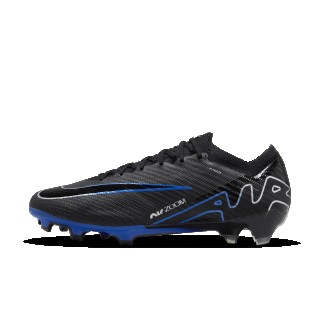 Nike Mercurial Vapor 15 Elite low top voetbalschoenen (stevige ondergrond) - Zwart