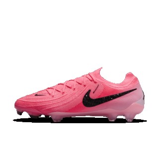 Nike Phantom GX 2 Elite low-top voetbalschoenen (stevige ondergrond) - Roze