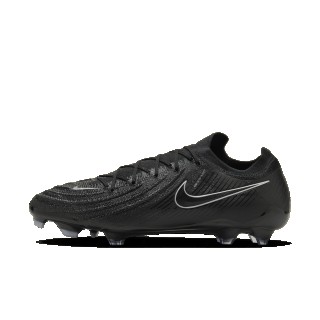 Nike Phantom GX 2 Elite low-top voetbalschoenen (stevige ondergrond) - Zwart