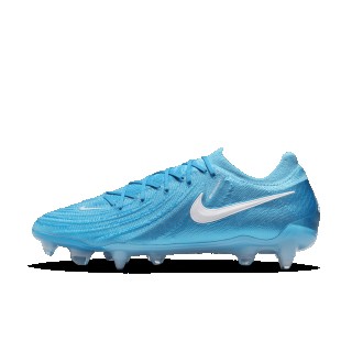 Nike Phantom GX 2 Elite low-top voetbalschoenen (zachte ondergrond) - Blauw