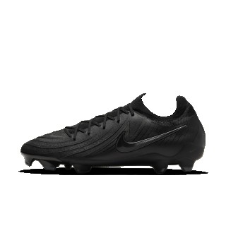 Nike Phantom GX 2 Pro low-top voetbalschoenen (stevige ondergrond) - Zwart