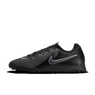 Nike Phantom GX 2 Pro low-top voetbalschoenen (turf) - Zwart